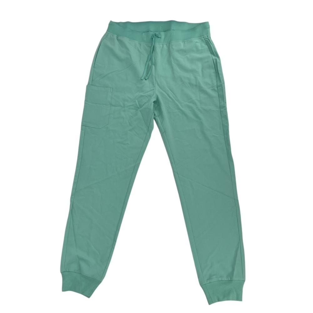 NWT Mandala Mint Green High Waist Scrub Joggers Size L Tall Women’s